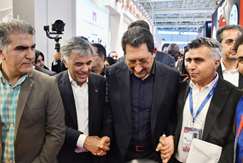 The Deputy Minister and Director General of the Geological Survey of Iran (GSI) Visited the Iran Expo 2025