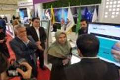 بازدید معاون وزیر صنعت، معدن و تجارت از نمایشگاه بین المللی الکترونیک، کامپیوتر و تجارت الکترونیک(الکامپ)