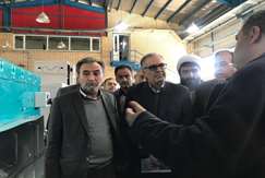 با حضور سرپرست سازمان زمین‌شناسی و اکتشافات‌معدنی کشور: بازدید از طرح توسعه کارخانه نیان الکترونیک چناران در ششمین روز از دهه مبارک فجر