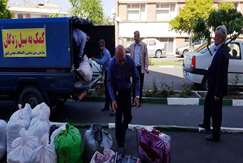 ارسال کمک‌های نوع‌دوستانه سازمان زمین‌‎شناسی و اکتشافات‌معدنی کشور به استان‌های سیل‌زده
