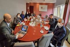 Meeting of the Chairman of the Human Resources and Sustainable Development Committee of ECO Member States with the Deputies and Managers of the Geological Survey of Iran