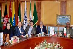 JSC Zarubezhgeologia Institute of Russia Representatives` visit to the Applied Research Center of GSI in Alborz Province