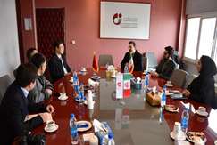 Signing the MOU between the Geological Survey of Iran (GSI) and the Association for Trans-Eurasia Exchange and Silk Road Civilization Development (ATES)