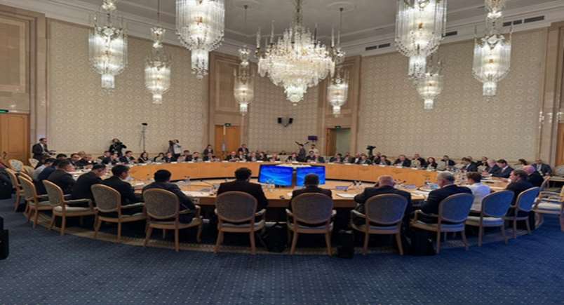 The International Conference of Shanghai Cooperation Organization Themed Best Practices in Management and Exploitation of Subsurface Resources hosted Senior Officials from Member States including the Deputy for Exploration at the Geological Survey of Iran 